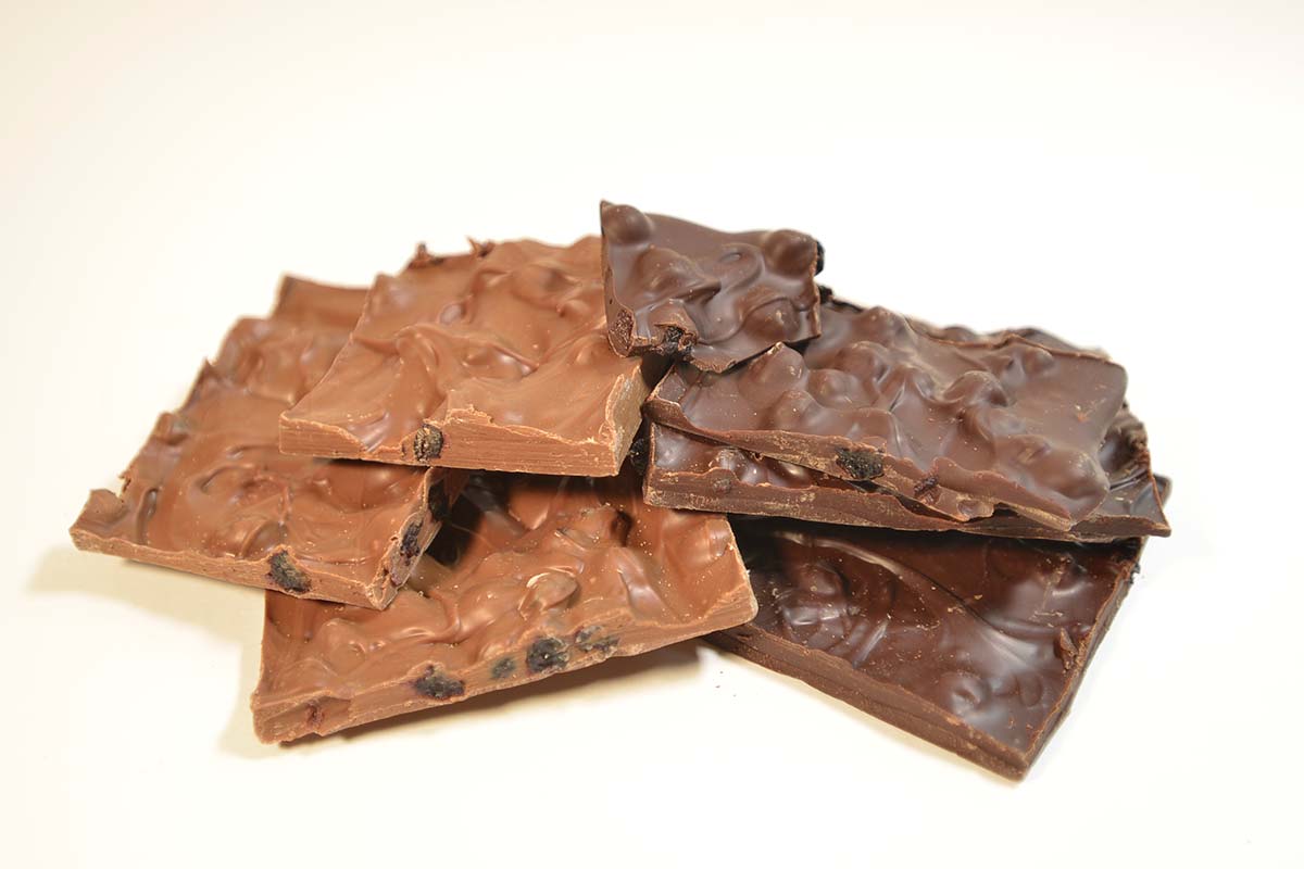 Dark and Milk Chocolate Bark